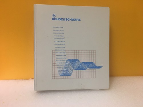 Rhode schwarz software - software, option