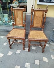 Coppia sedie epoca 800' Enrico