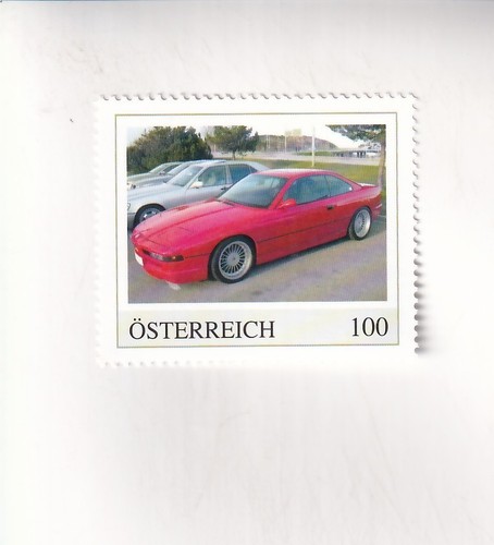 Francobollo austria auto - pm,