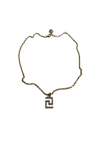 Collana con ciondolo versace - ciondolo,