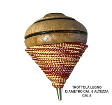 Trottola legno faggio - trottola,
