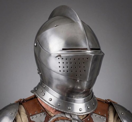 Elmetto cavaliere medievale - cavaliere,