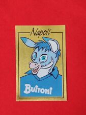*FIGURINA NEW CALCIATORI PANINI 1987-88 MASCOTTE NAPOLI #190