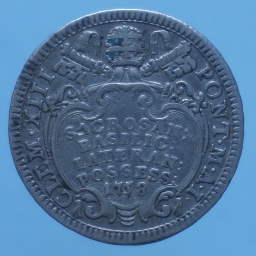 Clemente xiii scudo 1758 - 1/5,