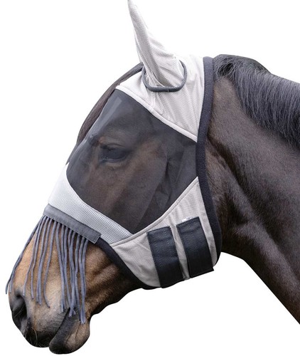 Maschera antimosche frange per