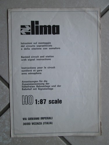 Lima foglio originale - -,