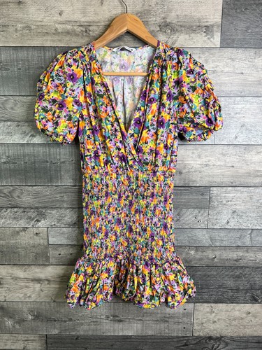 Mini abito zara taglia viola - mini,