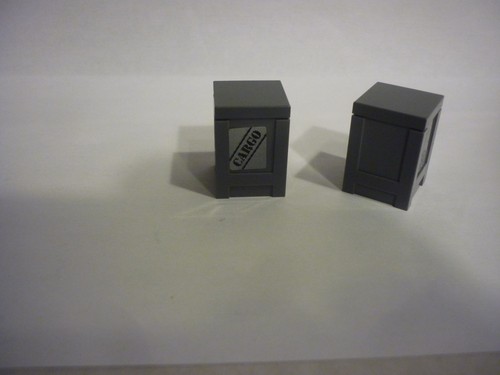 Lego caisse avion gris - 2,