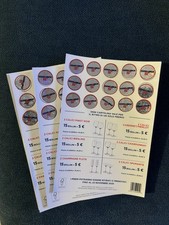 45 Bollini Calici Riedel Collezione Esselunga 2025 senza " AMICI DI SCUOLA "