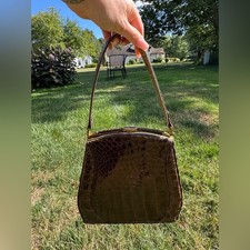Borsa vintage coccodrillo - borsa,