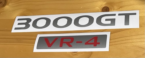 Decalcomania posteriore 3000gt - decalcomania,