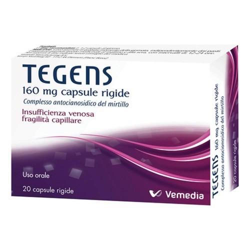 Tegens capsule 160 - capsule, mg