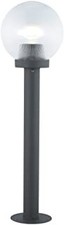 Lampione da giardino 60w cm 70 altezza h globo diametro cm 20 per arredo esterno