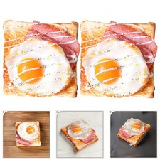  2 modelli di fette di pane