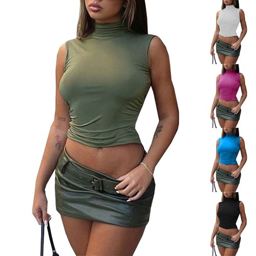 Canotta donna moda tinta unita