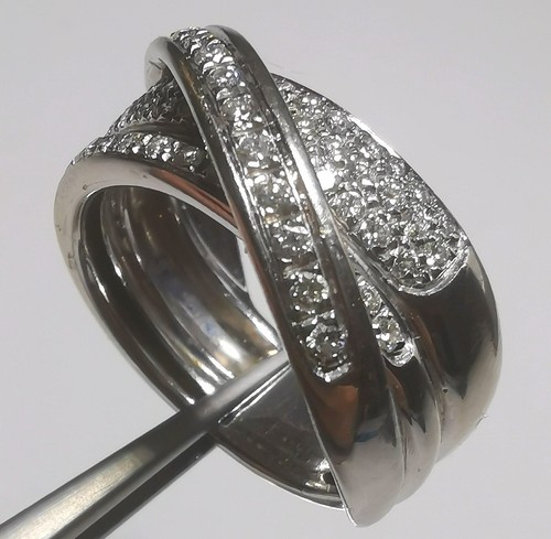 Anello damiani fascia tripla - anello,