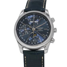 OROLOGIO LONGINES MASTER COLLECTION CRONOGRAFO FASI LUNARI L2.673.4.92.0 BLU UOMO