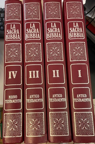 Sacra bibbia volumi european - volumi,