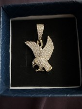 Ciondolo aquila americana oro