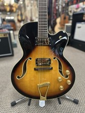 Tanglewood (No Label) Hollow-Body Archtop Electric Guitar Sunburst