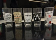 bicchieri whisky vintage da
