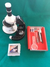 microscopio giocattolo funzionante