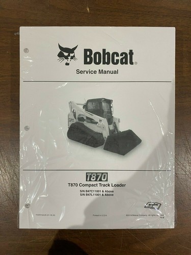 Bobcat t870 track loader - t870,