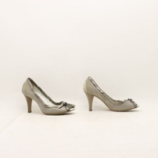 TOD'S  Decolletè Usate Numero EU 36 (Cod.CS1342) in Tessuto Grigio