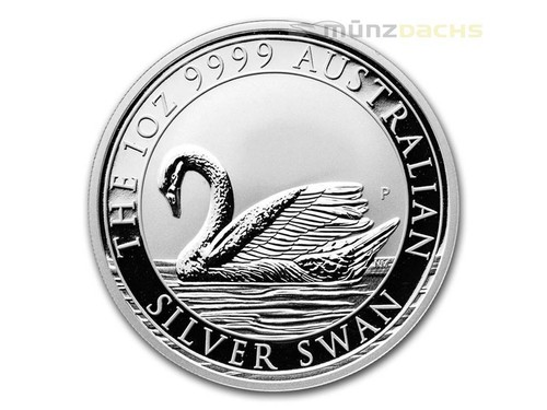 Dollaro argento cigno - dollaro,