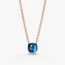 Beautiful lab grown - blue, topaz