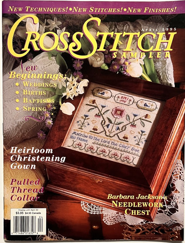 Cross stitch sampler magazine - cross,