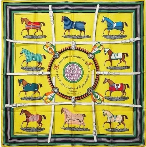 Hermes carre couvertures et - hermes, 90