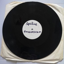 Spinline - Radioactive / Groove Scam - Rare NM White label 12" - Drum Base House
