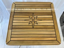 Tavolo in teak con ali