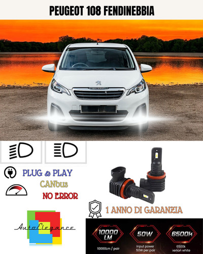 Kit led h16 - h16, peugeot
