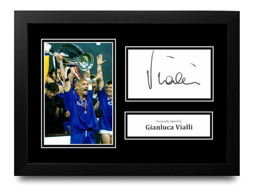 Gianluca vialli firmato - firmato, a4