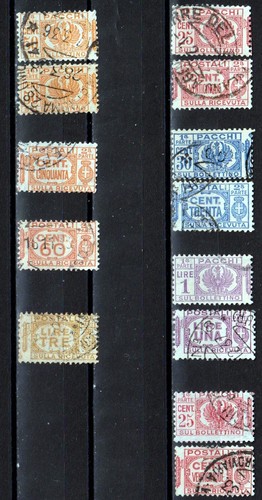 Regno 1927 pacchi postali - regno,