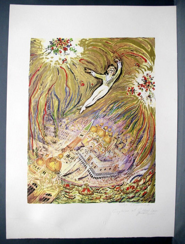 Lithographie rehauts 1981 - rehauts,