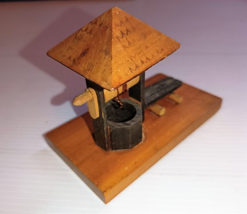 Vintage soprammobile legno - soprammobile,