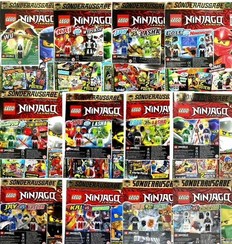 Lego ninjago legacy magazine - ninjago,