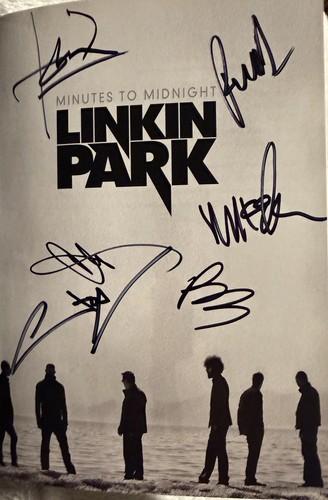 Linkin park full band - park, firmato