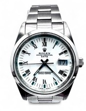 orologio da polso Rolex date acciaio