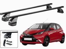 BARRE PORTATUTTO DA TETTO PER TOYOTA AYGO (AB40) 5 PORTE 2014-2021 MENABO NERE