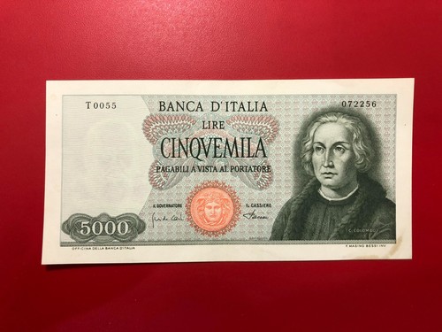 5000 lire 000 colombo - lire,
