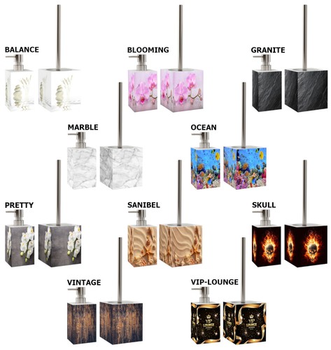 Set accessori bagno dispenser - set,