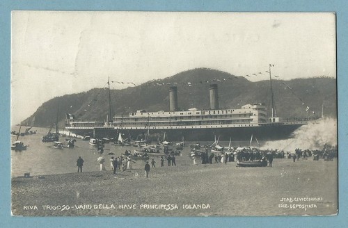 Riva trigoso cartolina - riva,