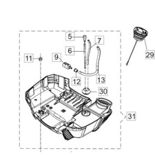 SERBATOIO DECESPUGLIATORE EFCO