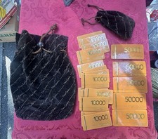 Set fiches e dadi Pierre Cardin Vintage con Sacchetto Originali Vintage Stilista