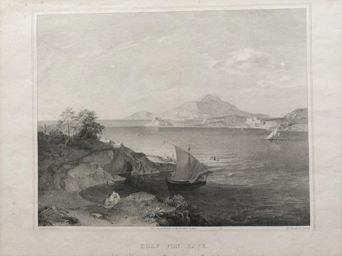 1832 napoli pozzuoli - napoli, golfo