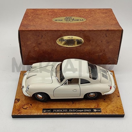 Porsche 356b coupe 1961 burago - coupe,